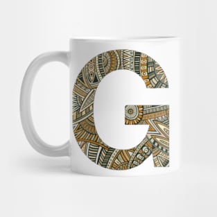 Letter Mug